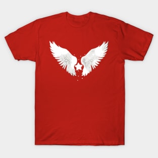 White Angel Wings T-Shirt